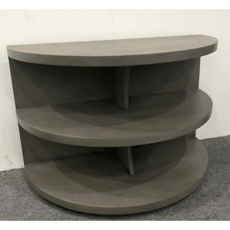 Lane 425258 : Bàn Trang Trí Console, Bán Nguyệt - Xám